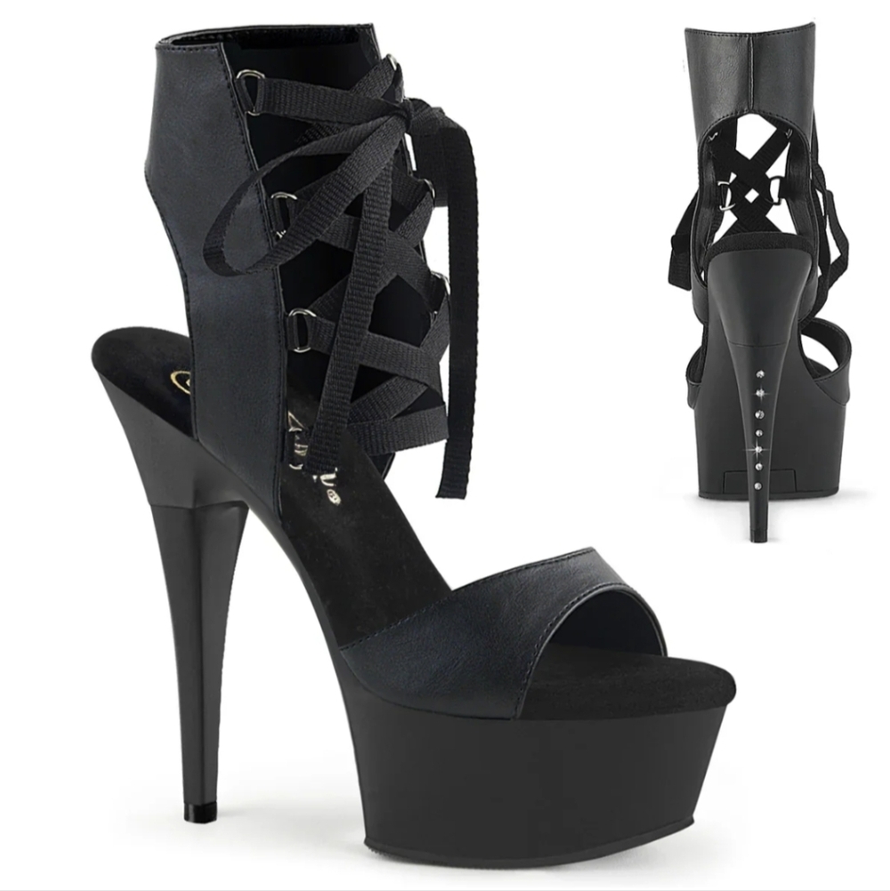 Pleaser Captiva-600-14 Sandals – Size 7 US – NEW -MASSIVE SALE 💖